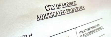 Adjudicated Properties  - City of Monroe, LA