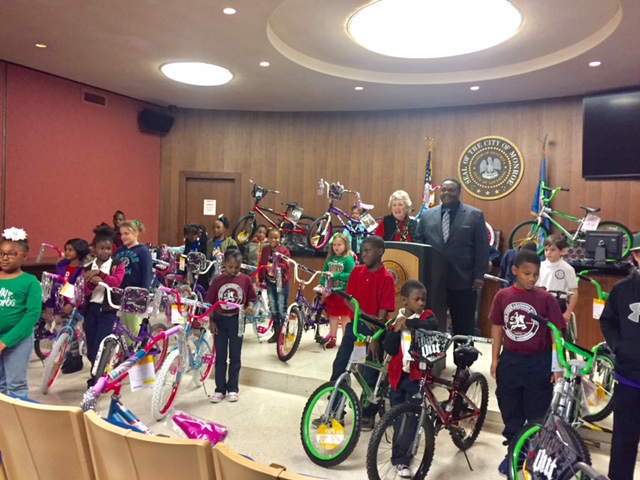 13th Annual Mayor Mayo's Christmas Bike Give-A-Way