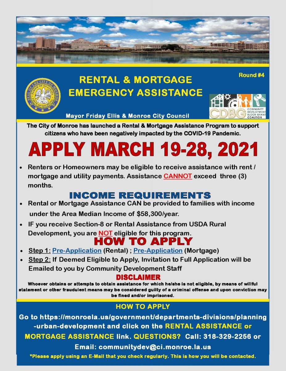 Rental & Emergency Assistance Program 